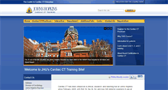 Desktop Screenshot of jhucardiacct.org